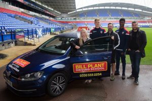 Bolton Wanderers and Bill Plant Driving School